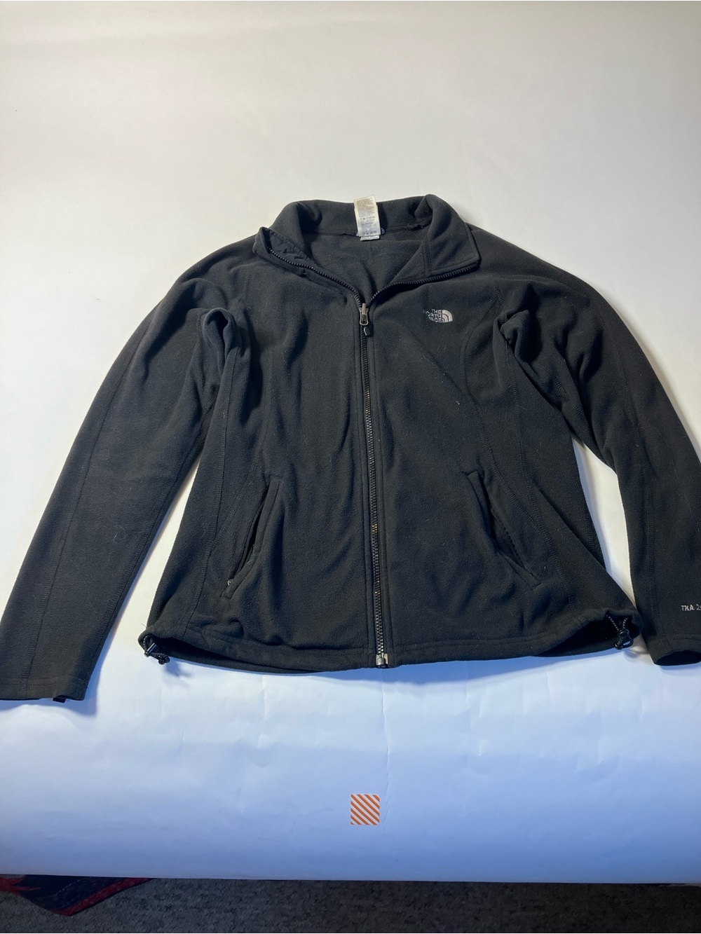 The North Face Black Full-Zip Lightweight Fleece Jacket